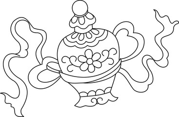 Luxury festive Chinese oriental traditional culture premium classical decoration red gold line art design vector illustration. Covers, greeting cards, logos, packaging, posters, backgrounds -Greeting 