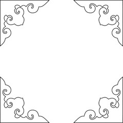 Luxury festive Chinese oriental traditional culture premium classical decoration red gold line art design vector illustration. Covers, greeting cards, logos, packaging, posters, backgrounds -Greeting 