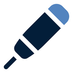 Thermometer duo tone icon