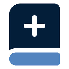 Medical Book duo tone icon