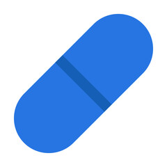 Hospital bed flat icon