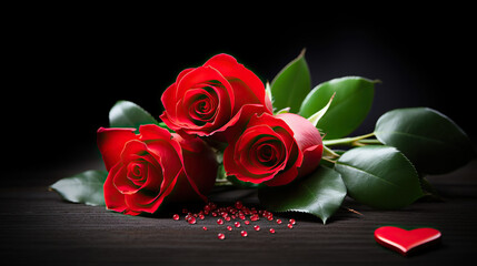 Beautiful Roses, Closeup Photography