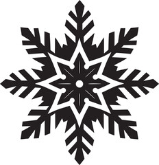 Simplistic Snow Silhouette Emblematic Icon Natures Serenade Majesty Snow Logo Emblem