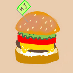 Handmade Hamburger