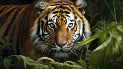 Fototapeta premium Tiger at Yorkshire Wildlife Park