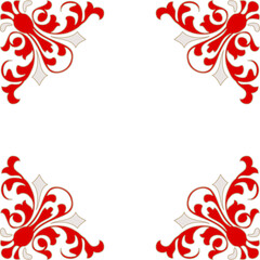 Luxury festive Chinese oriental traditional culture premium classical decoration red gold line art design vector illustration. Covers, greeting cards, logos, packaging, posters, backgrounds -Greeting 