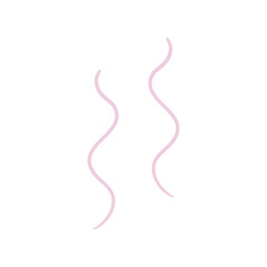 Heat Evaporation Hot Aroma Gas Vector Warm