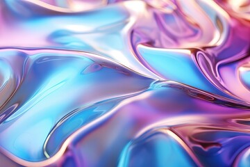 Fond d'&eacute;cran abstrait de texture de fond iris&eacute; avec des d&eacute;tails fluides, hyper r&eacute;aliste. IA g&eacute;n&eacute;rative, IA