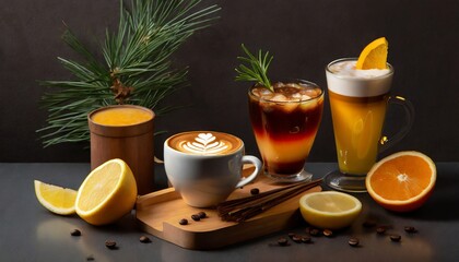 mulled wine and spices