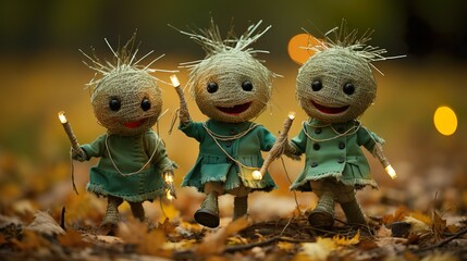 Halloween Creepy Cute Characters - Wallpaper