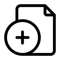 File add line icon