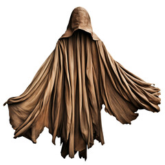 Naklejka premium Floating cape isolated on transparent background