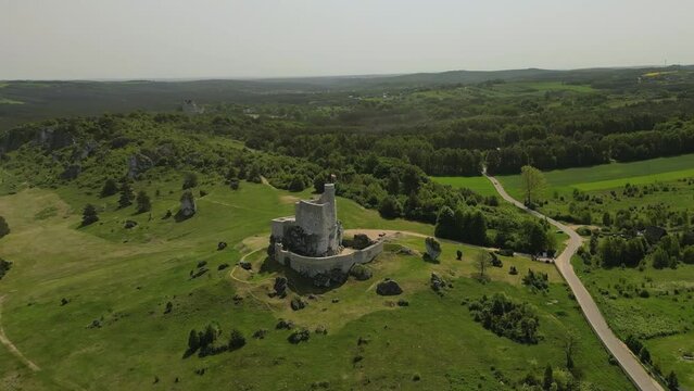 video Zamek Mirow castle, Poland