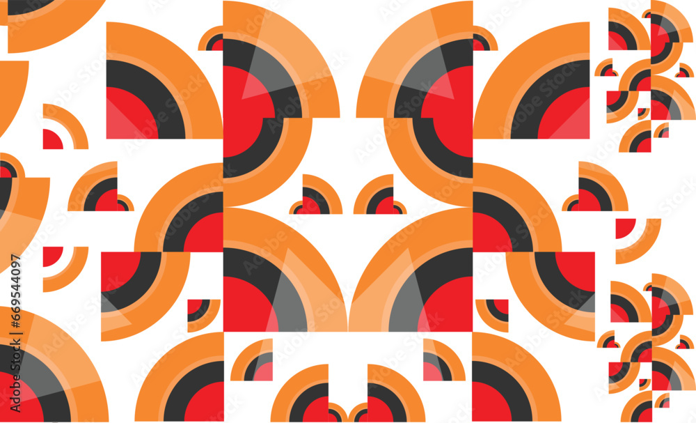 Poster neo geo geometric pattern background design vector. abstract pattern design, modern geometric patter