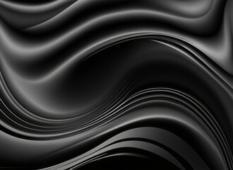 dark wavy abstract background, 3d dark background, 3d elegant dark background, 3d, dark, black, silver, gold, wave, curve, metal