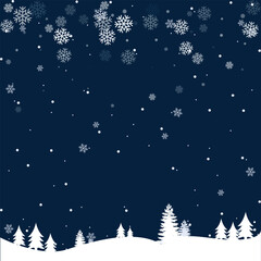 Fototapeta premium Christmas background design. Christmas template design. Snow background. Snow design