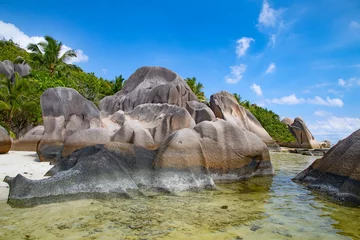 Photo sur Plexiglas Anse Source D'Agent, île de La Digue, Seychelles Anse Source D'Argent