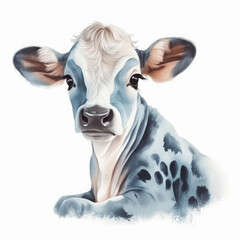 Baby Calf in Blue