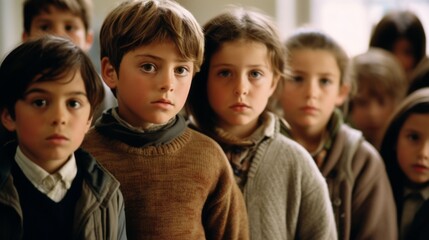 Children attending trauma support session highlighting the need for mental health resources