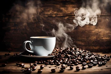 Foto op Plexiglas cup of coffee © Irum