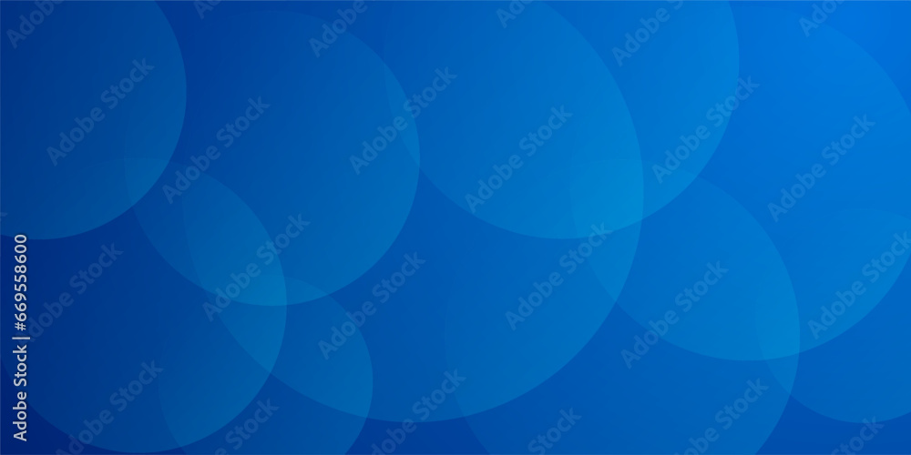 Poster blue abstract gradient circle background – stock vector