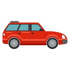Set of car isolated on the background. Ready to apply to your design. Vector illustration.