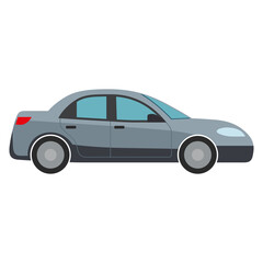 Set of car isolated on the background. Ready to apply to your design. Vector illustration.