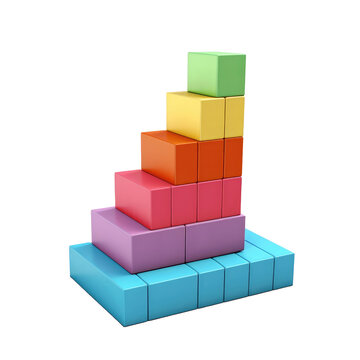 recommend clip art: 3d statistics, isolated white background, 3d image on white background