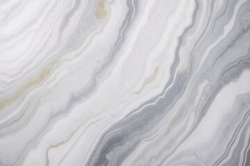 Obraz premium Gray White Abstract Marble Background Banner. Generative AI.