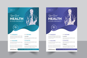 Medical Flyer design Template