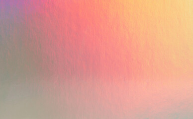 Colorful gradient on satin paper surface