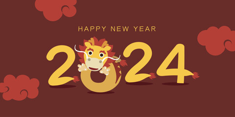 Happy chinese new year, year of the dragon.
