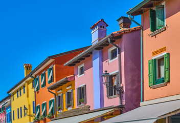 Caorle amd the typical colorful architectures