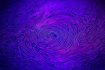 Thumbprint identity technology security fingerprint finger