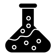 Chemistry Glyph Icon