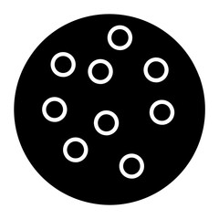 Nanocrystal Glyph Icon