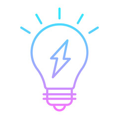 Fototapeta premium Innovation Gradient Icon