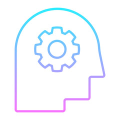 Robotics Gradient Icon