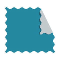 Blank Sticker Label For Sale Promotion. Flat Design. Vector Illustration Set. 