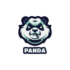 Panda Mascot Logo Design