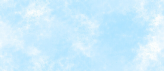 Abstract Seamless Pattern with Irregular Blue and White Spots. Granite Stone-Like Repeatable Print. Delicate Light Blue Sandstone-Like Pattern ideal for Fabric, Textile. Cloudy Sky Endless Print.