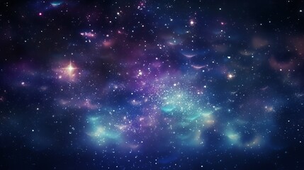 Fototapeta premium A space filled with lots of stars and dust