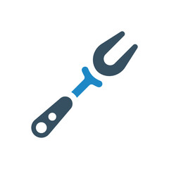 Fork icon vector illustration