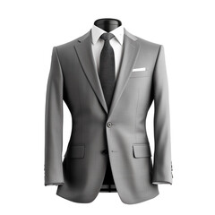 suit on transparent background PNG