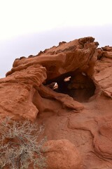Rock formation at Valley of Fire State Park in Nevada