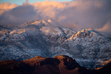 Mt. Lemmon in Tucson Arizona in the winter