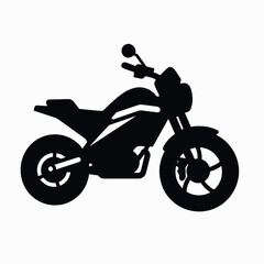 Obraz premium Motorcycle in cartoon, doodle style. 2d vector illustration in logo, icon style. AI Generative