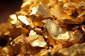 metal gold, gold mining, gold nugget
