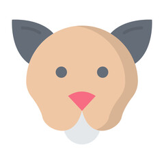 Dog Flat Icon