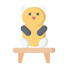 Pet Table Flat Icon